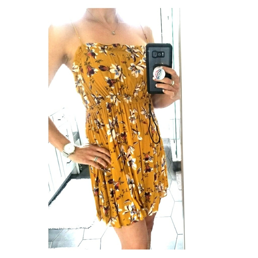 Free people yellow dress
